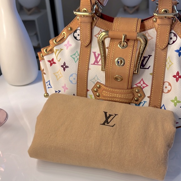 LOUIS VUITTON Murakami White Multicolor Theda GM Bag Limited edition - Picture 8 of 16